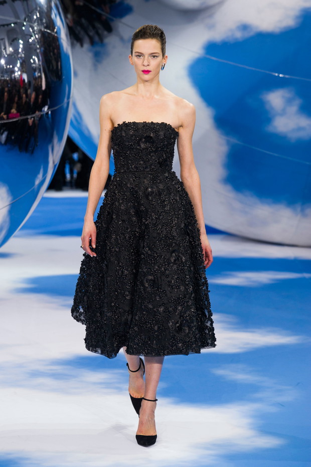 Christian Dior jesień-zima 2013/2014, fot. Imaxtree