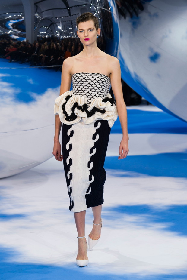 Christian Dior jesień-zima 2013/2014, fot. Imaxtree
