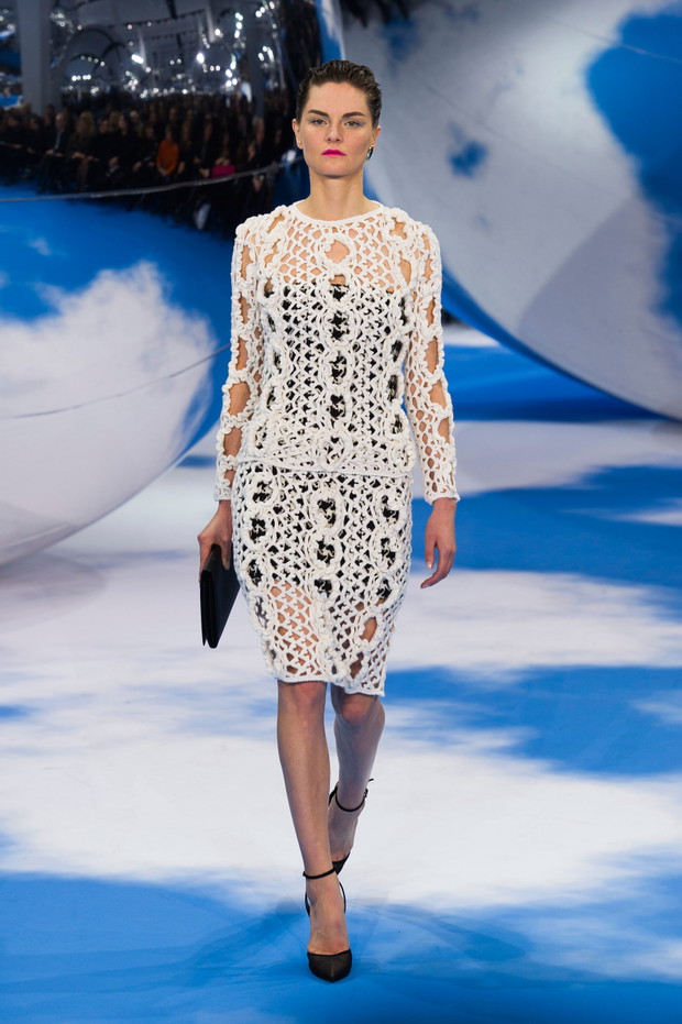 Christian Dior jesień-zima 2013/2014, fot. Imaxtree
