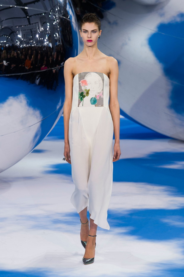 Christian Dior jesień-zima 2013/2014, fot. Imaxtree