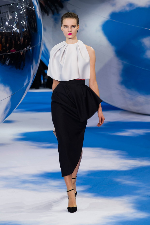 Christian Dior jesień-zima 2013/2014, fot. Imaxtree