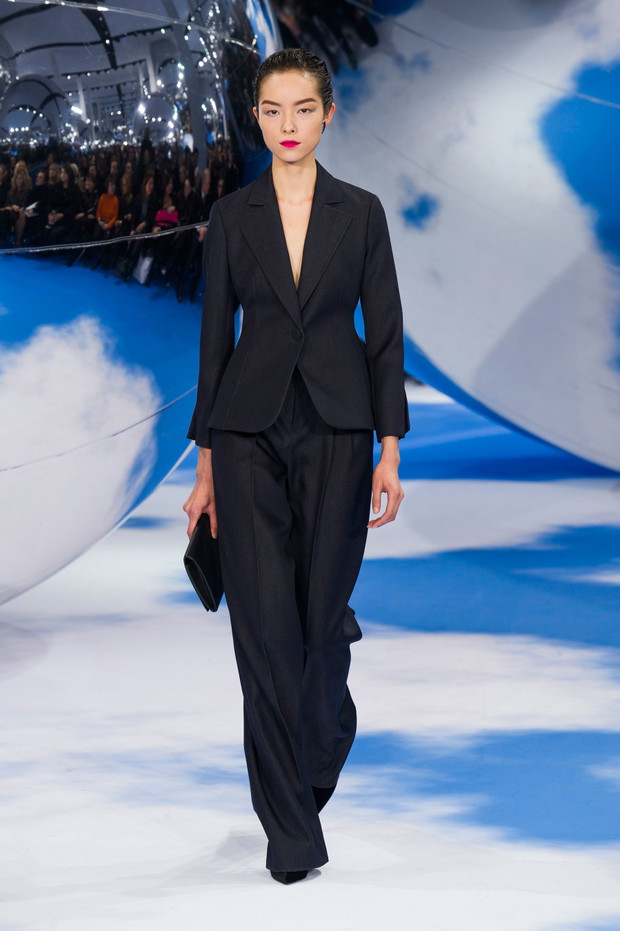 Christian Dior jesień-zima 2013/2014, fot. Imaxtree