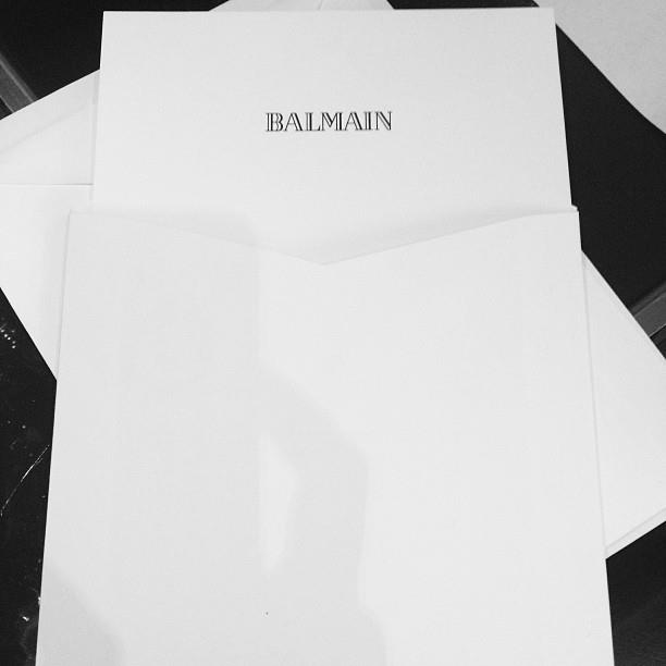 Pokaz Balmain jesień-zima 2014 - pierwsze zdjęcia i kulisy
