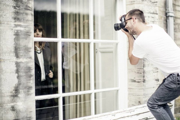 Freja Beha Erichsen dla RESERVED - backstage kampanii