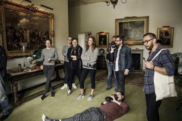 Freja Beha Erichsen dla RESERVED - backstage kampanii