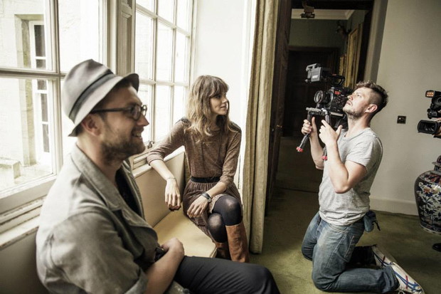 Freja Beha Erichsen dla RESERVED - backstage kampanii