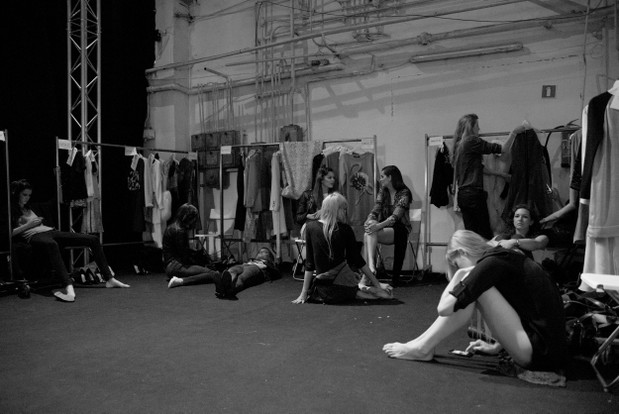 Backstage pokazu Paprocki&Brzozowski, fot. Paulina Gawliczek