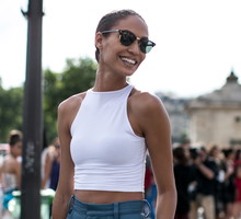 Street fashion: modelki off duty