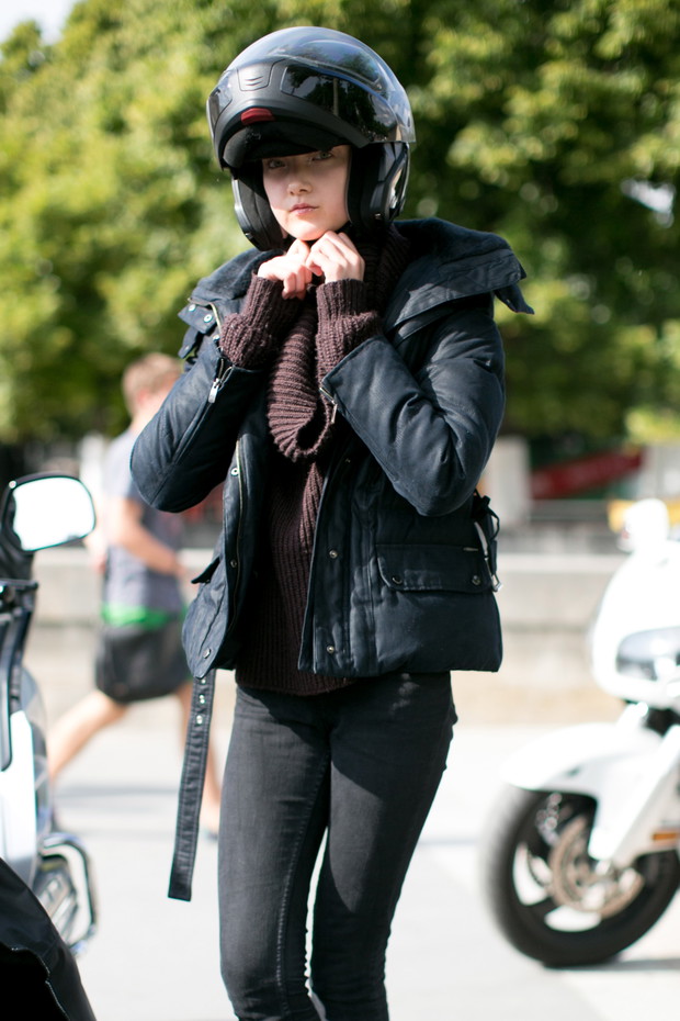 Street fashion: modelki off duty