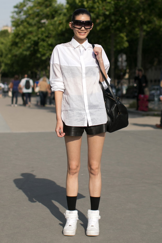 Street fashion: modelki off duty