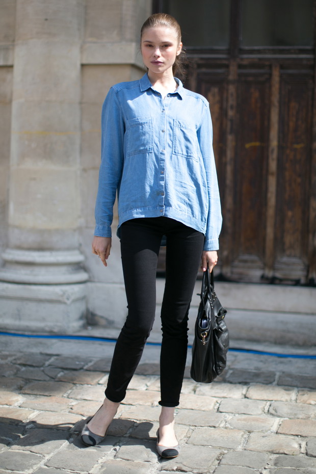 Street fashion: modelki off duty
