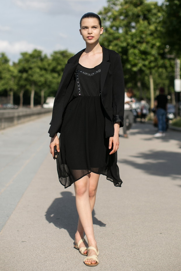 Street fashion: modelki off duty