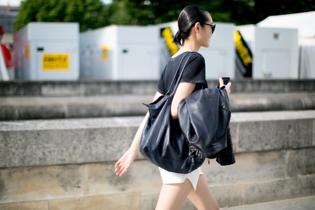 Street fashion: modelki off duty