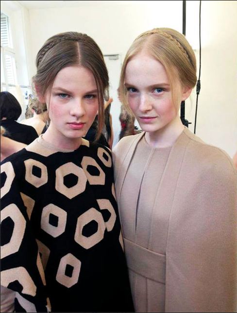 Polskie modelki za kulisami pokazów haute couture