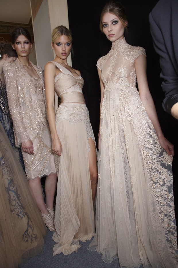 Polskie modelki za kulisami pokazów haute couture