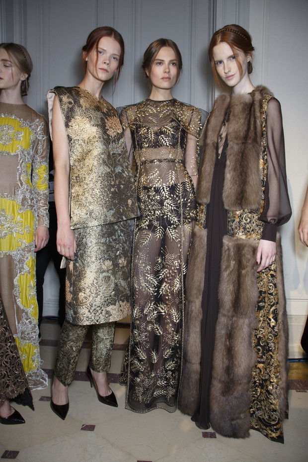 Polskie modelki za kulisami pokazów haute couture