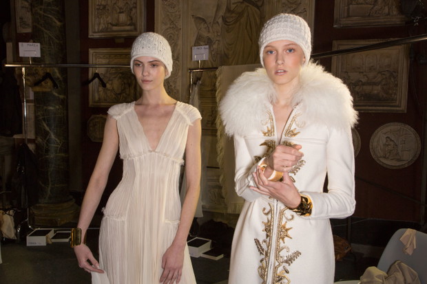 Polskie modelki za kulisami pokazów haute couture