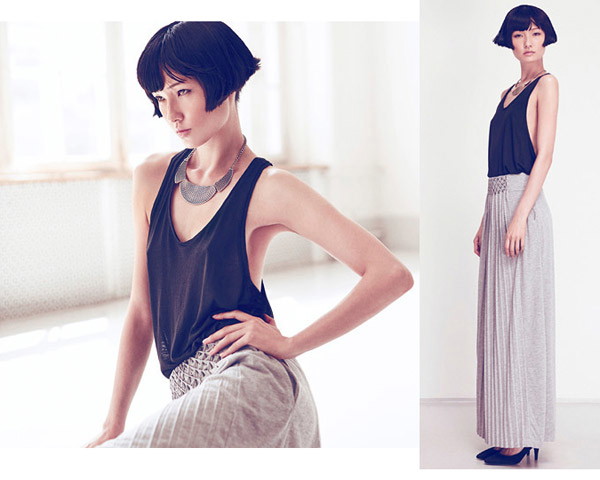 Style book H&M na sezon jesień-zima 2013 z Wang Xiao