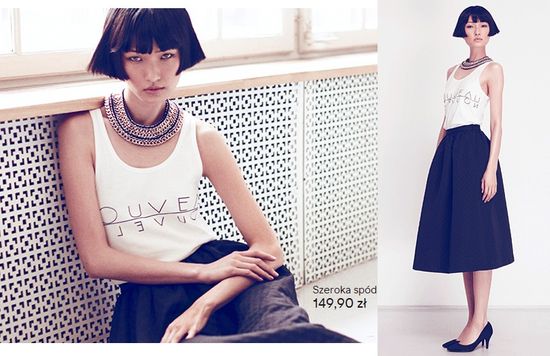Style book H&M na sezon jesień-zima 2013 z Wang Xiao