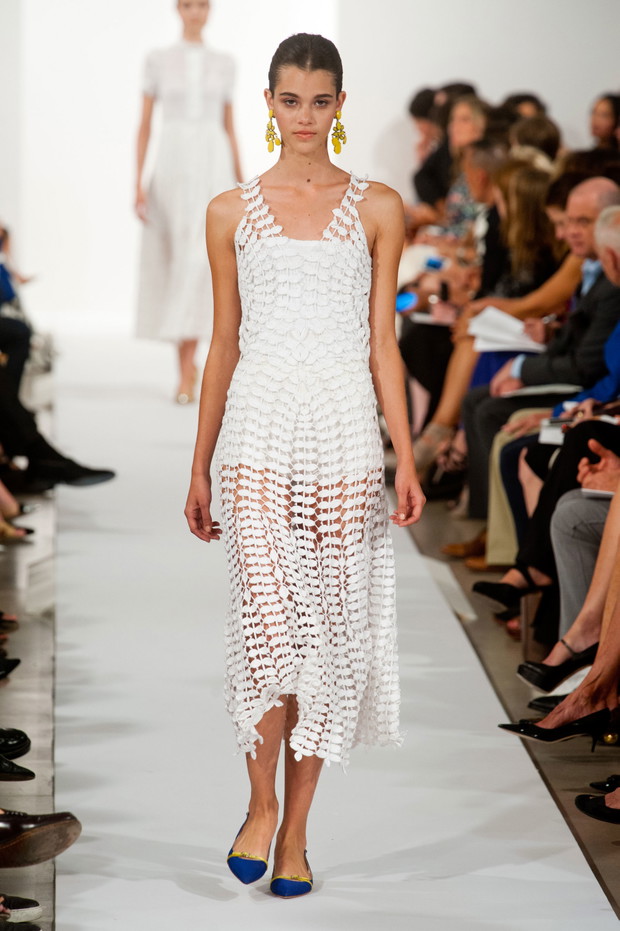 Oscar de la Renta wiosna-lato 2014