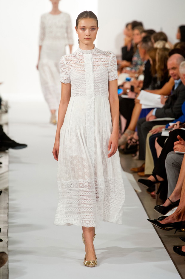 Oscar de la Renta wiosna-lato 2014