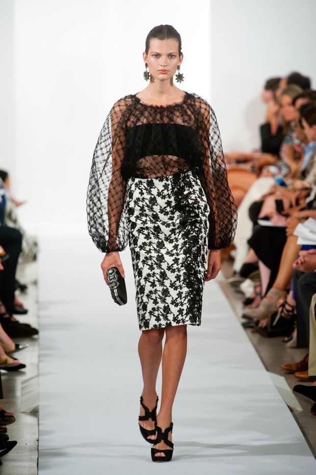 Oscar de la Renta wiosna-lato 2014