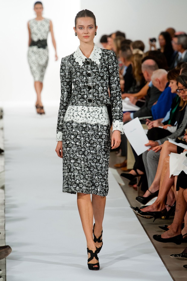 Oscar de la Renta wiosna-lato 2014