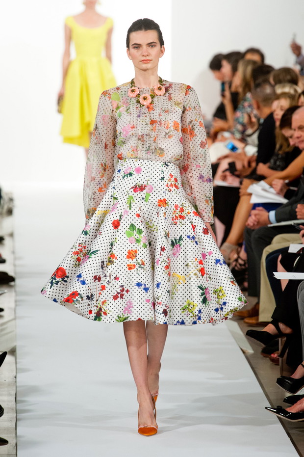 Oscar de la Renta wiosna-lato 2014