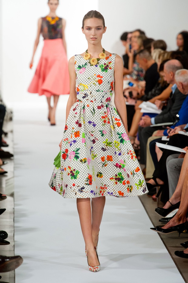 Oscar de la Renta wiosna-lato 2014