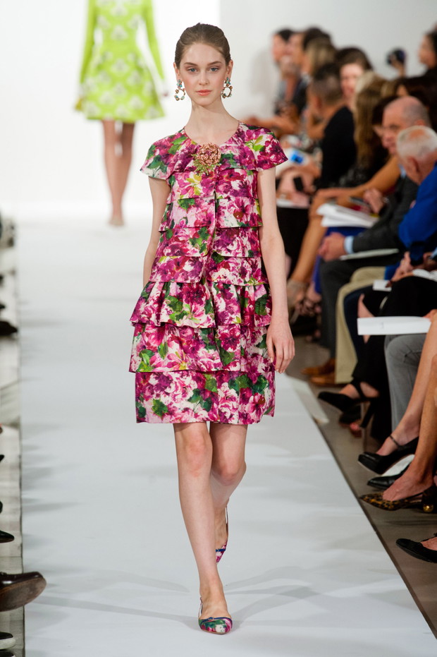 Oscar de la Renta wiosna-lato 2014