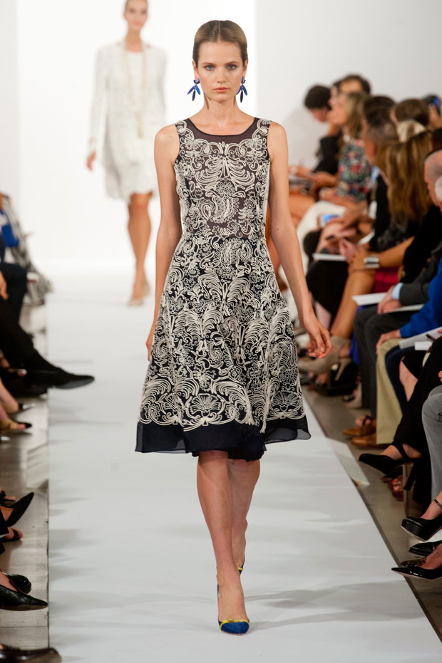 Oscar de la Renta wiosna-lato 2014