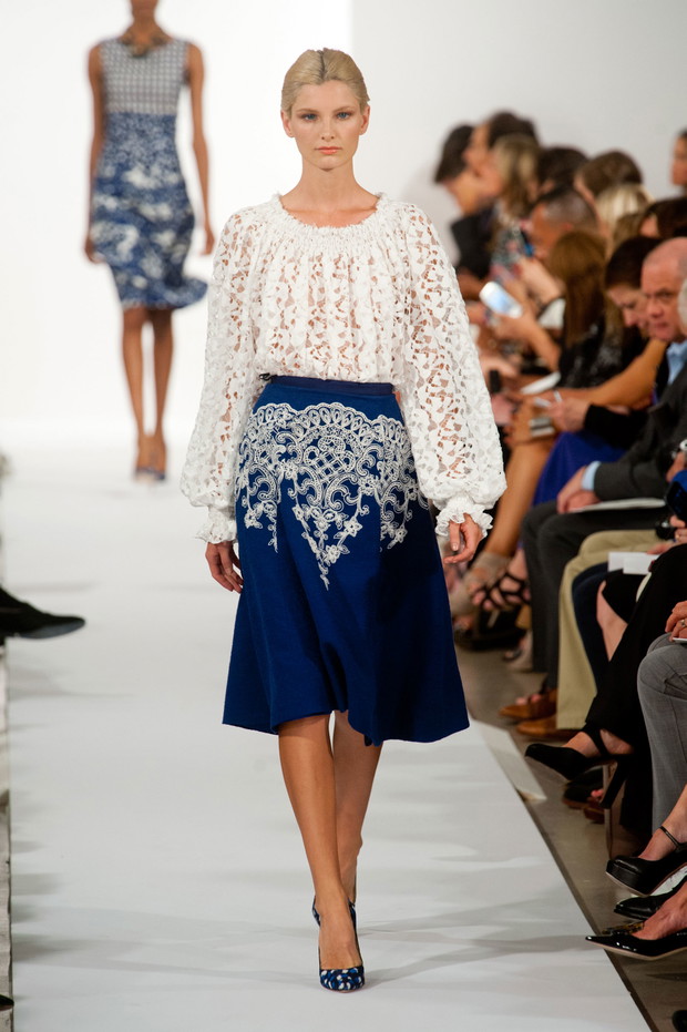 Oscar de la Renta wiosna-lato 2014