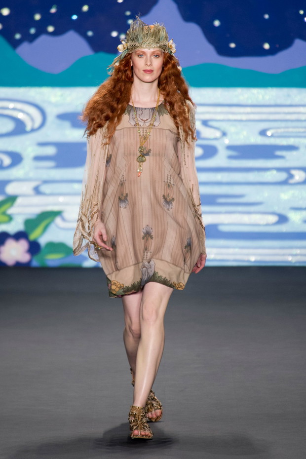 Anna Sui wiosna-lato 2014