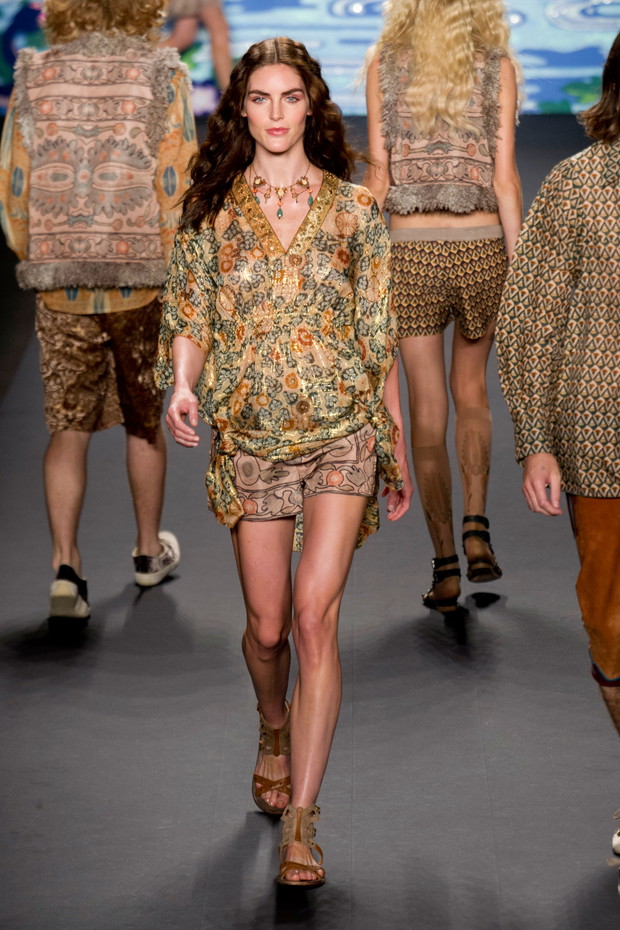 Anna Sui wiosna-lato 2014