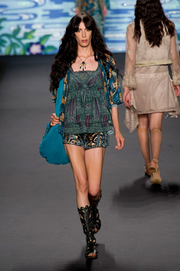 Anna Sui wiosna-lato 2014