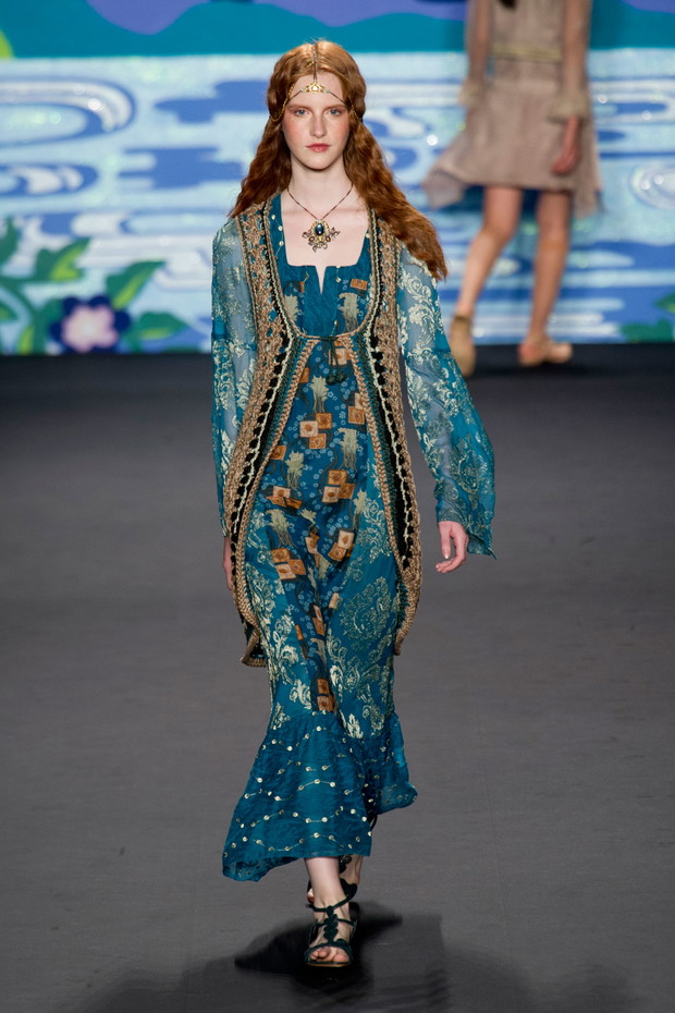 Anna Sui wiosna-lato 2014
