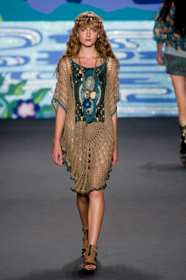 Anna Sui wiosna-lato 2014