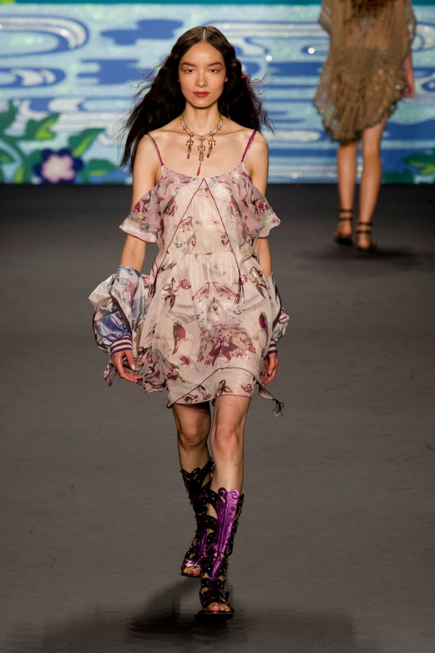 Anna Sui wiosna-lato 2014