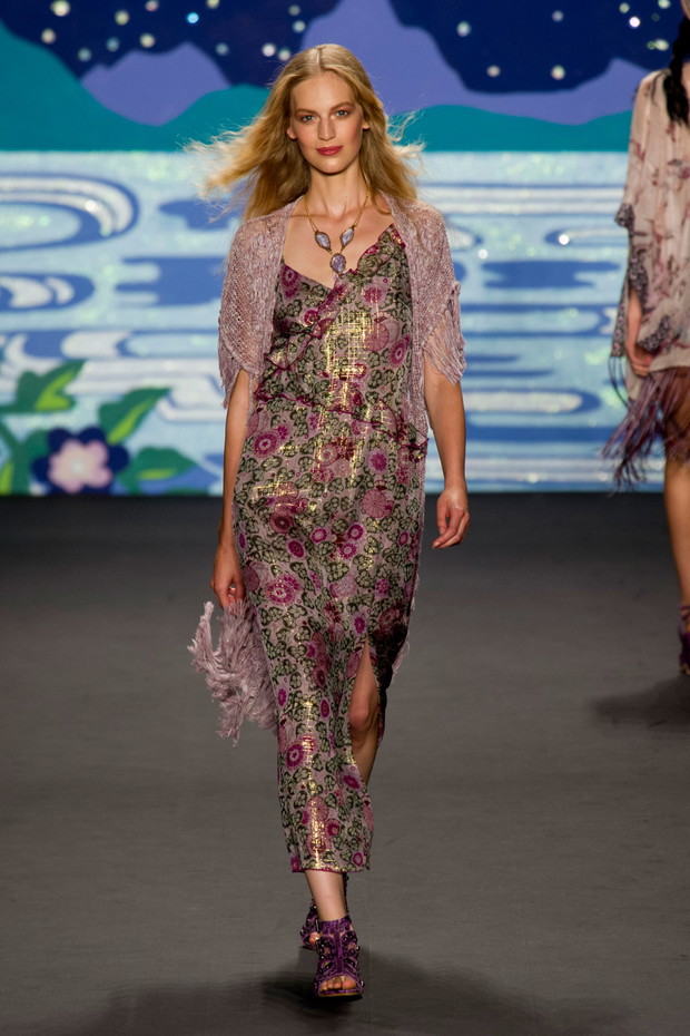 Anna Sui wiosna-lato 2014