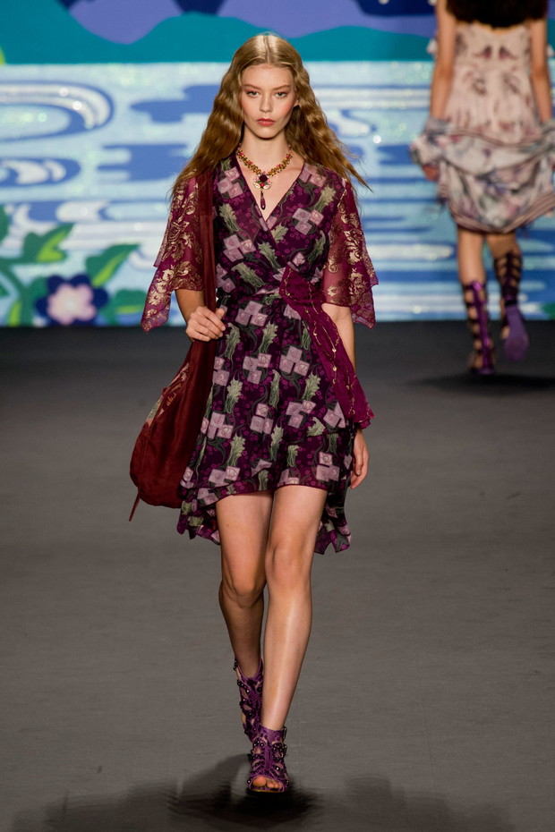 Anna Sui wiosna-lato 2014