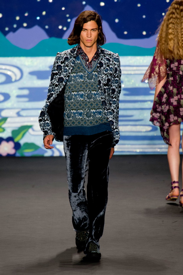 Anna Sui wiosna-lato 2014