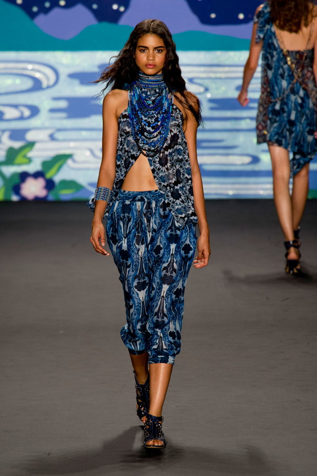 Anna Sui wiosna-lato 2014