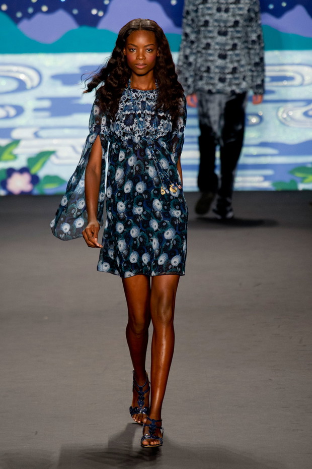 Anna Sui wiosna-lato 2014