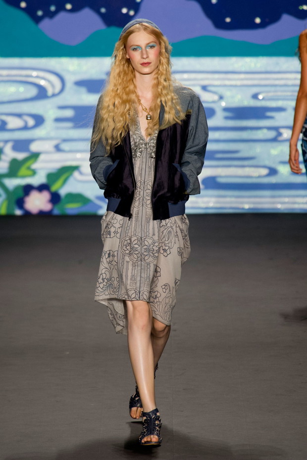 Anna Sui wiosna-lato 2014