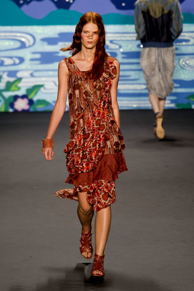Anna Sui wiosna-lato 2014
