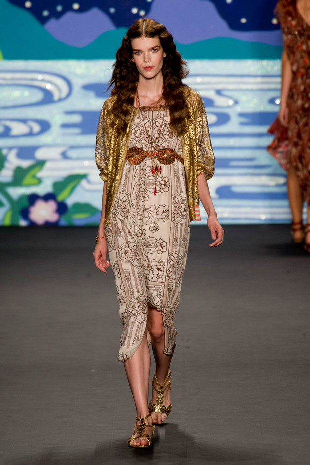 Anna Sui wiosna-lato 2014