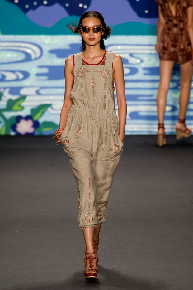 Anna Sui wiosna-lato 2014