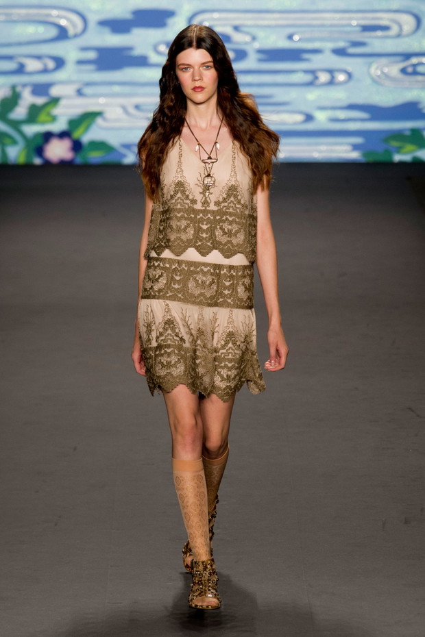 Anna Sui wiosna-lato 2014