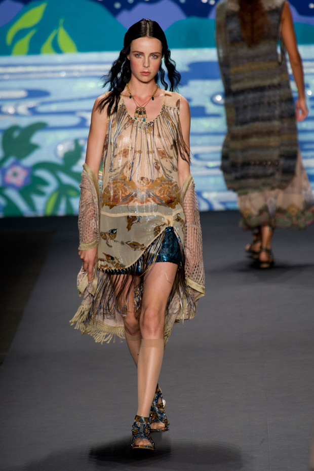 Anna Sui wiosna-lato 2014