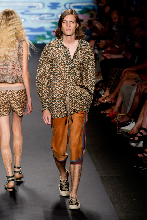 Anna Sui wiosna-lato 2014